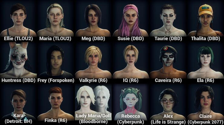 I'll update it soon. There will be more characters to use.